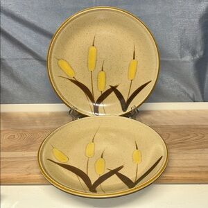 💕set of 2 dinner plate Premiere Japan CANYON KRAFT Meadowland P4052 10,75 inches